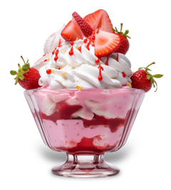 Strawberry Sundae
