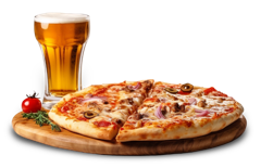 Beer and Pizza