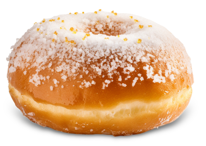 Cream-Filled Donut
