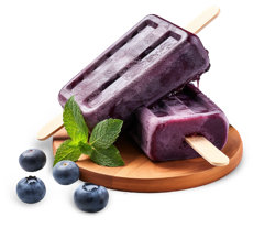 Blueberry Popsicle