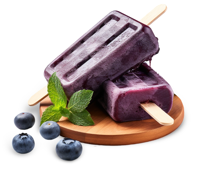 Blueberry Popsicle